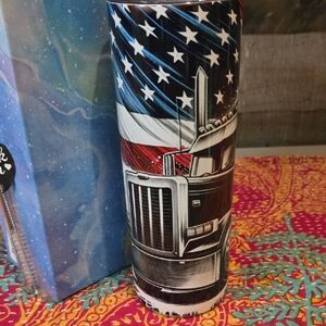 Patriotic Truck 20oz Tumbler